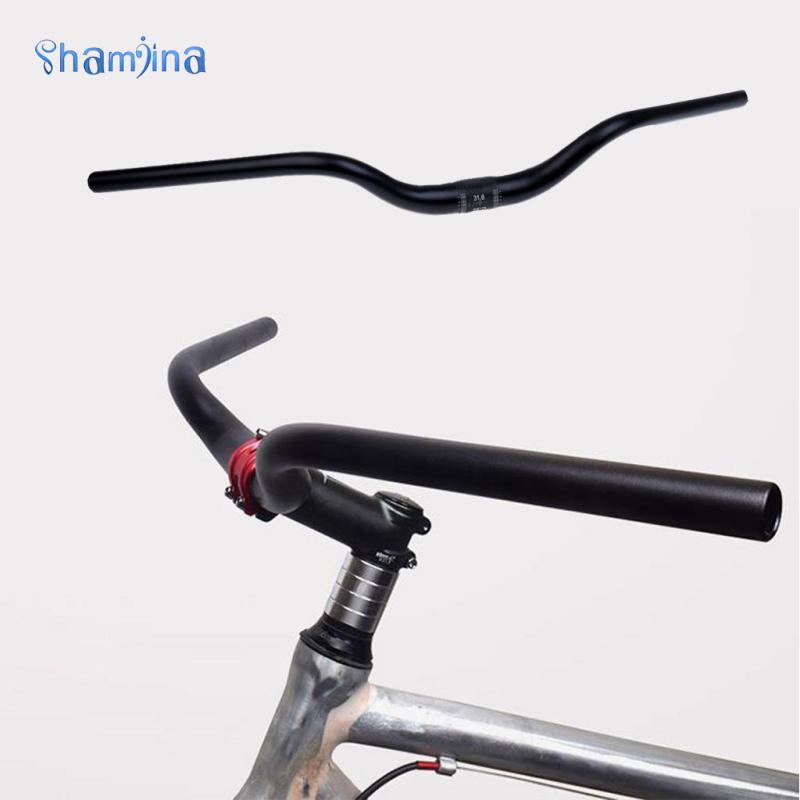 แฮนด์จักรยาน MTB Riser Bar สีดำ ขนาด 31.8x660 มม.