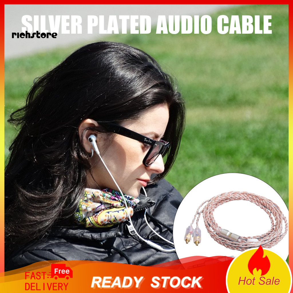 <richstore> สายหูฟังแบบเสียบ MMCX: การออกแบบที่ประณีตของสายหูฟัง MMCX ทําให้สายหูฟังเปลี่ยนชีวิตบริก