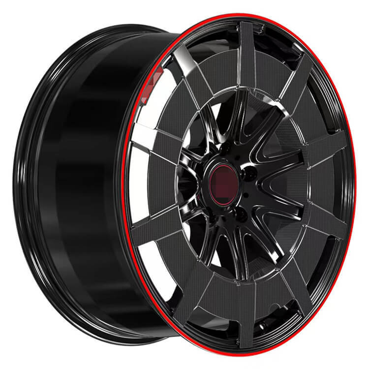 ล้อ Forged ขนาด 22 นิ้ว คาร์บอนไฟเบอร์ สำหรับ Mercedes-Benz G900, G63, G65, G500 และ Brabus