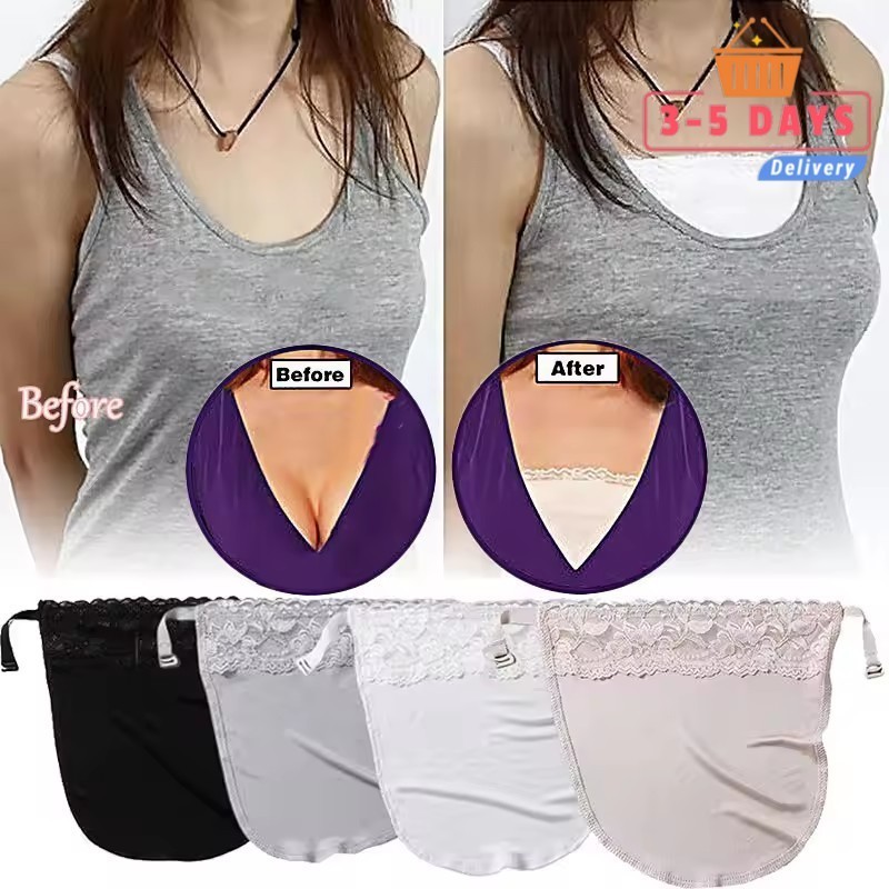 ชุดชั้นในท็อปส์หญิง แบบระบายอากาศดี ลายลูกไม้ พร้อมหลอดป้องกันแสง สวมใส่สบายในฤดูร้อน