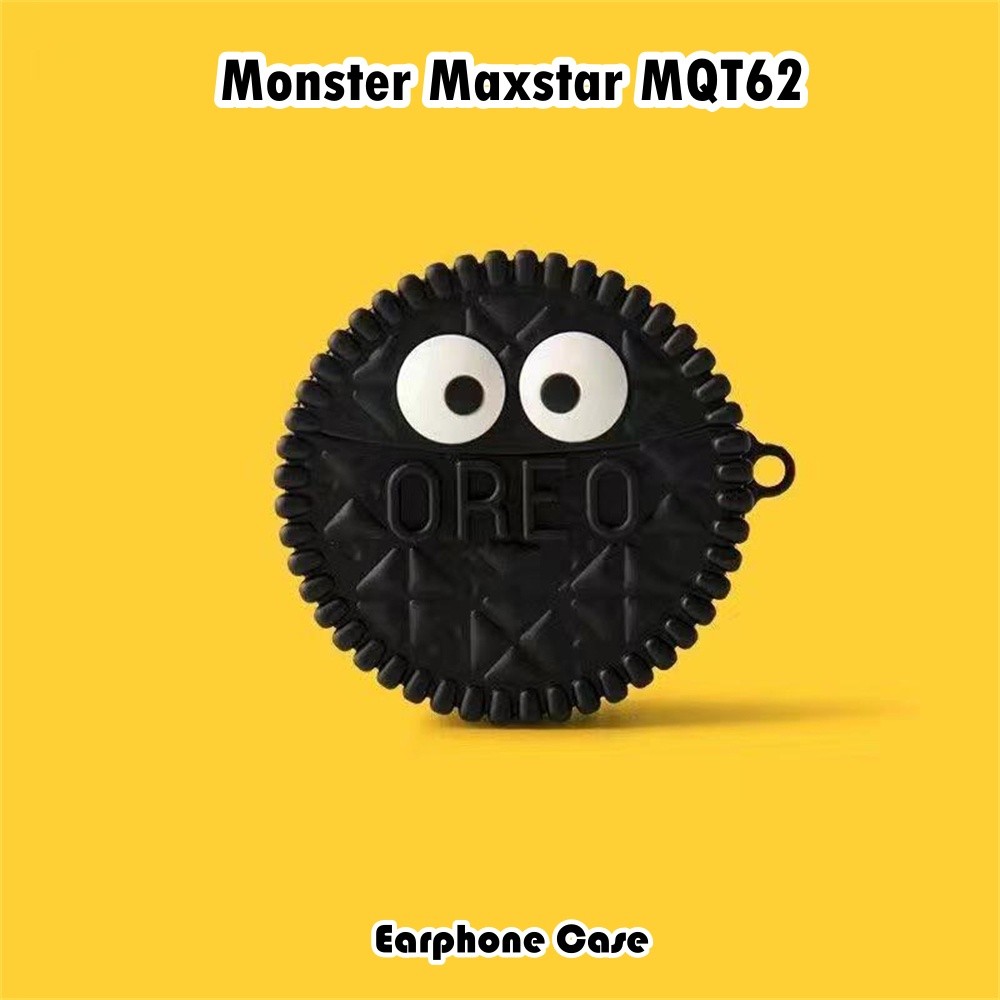 Trend FrontFor Monster Maxstar MQT62 Case Casing Soft Silicone Headphone Case Trend Cartoon