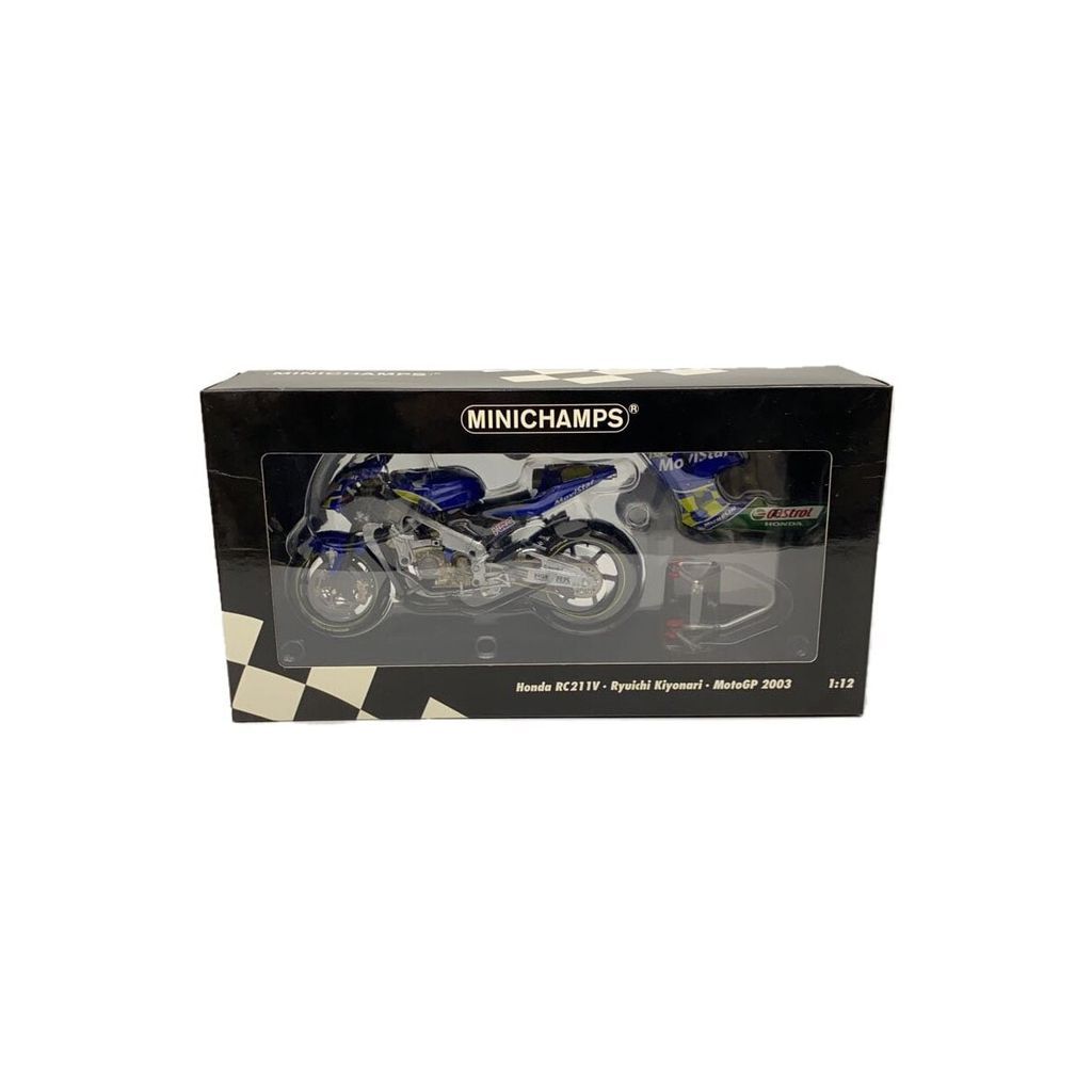 MINICHAMPS Minicar RC211V S.GIBERNAU TELEFONICA MOVISTAR HONDA TEAM MOTOGP Direct from Japan Secondh