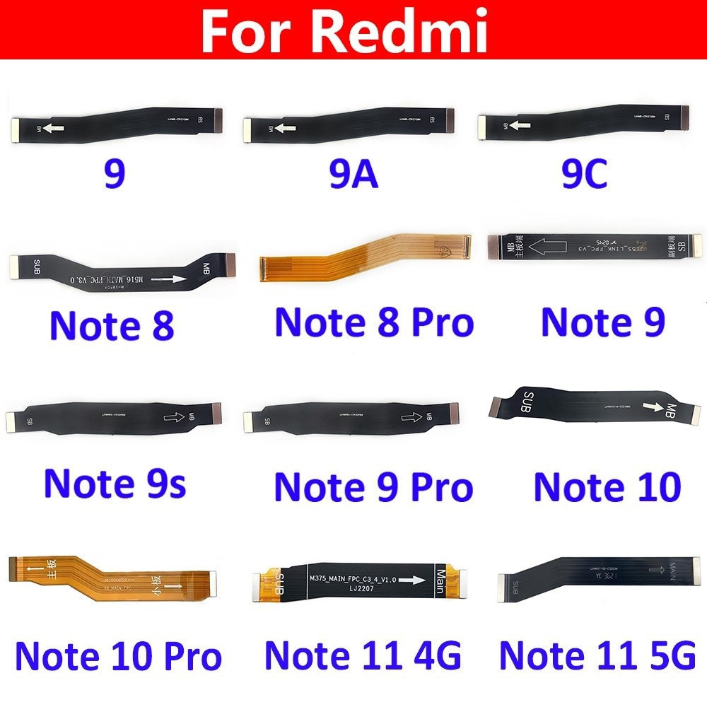 New Main Board Motherboard Mainboard Connector Flex Cable For Xiaomi Redmi 9 9A 9C 6 6A 8A Note 10 8