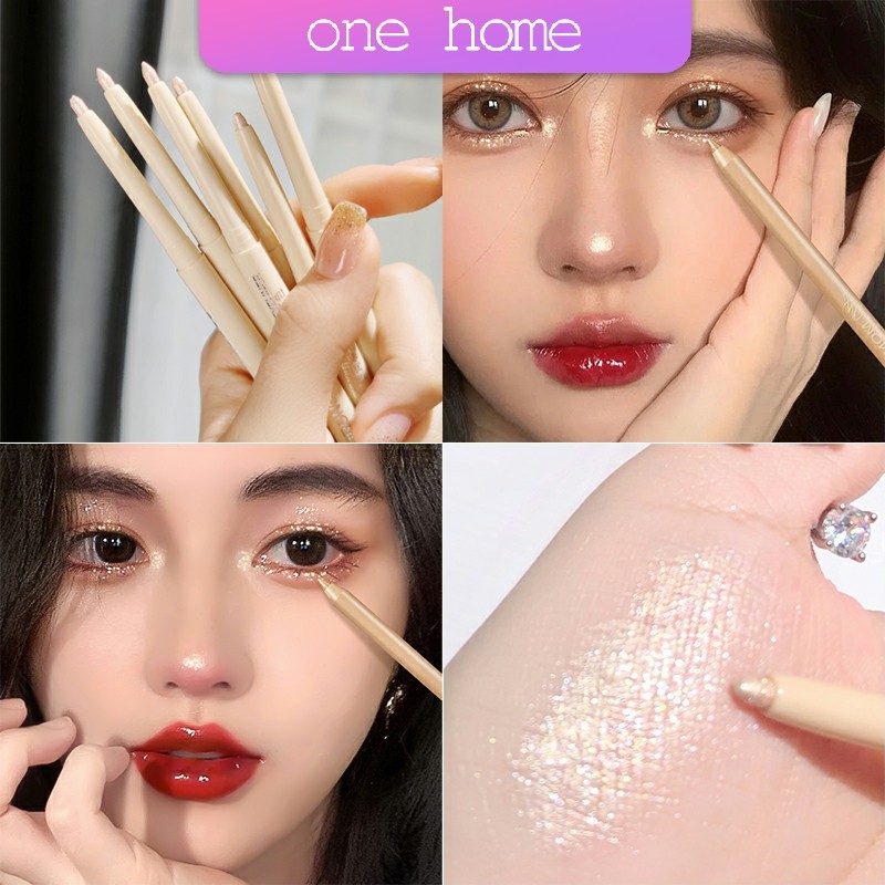 One Home Dolly Eye Pearl Shimmer อายไลเนอร์กันน้ําติดทนนานสําหรับอายไลเนอร์กันน้ําตาเงาสวย