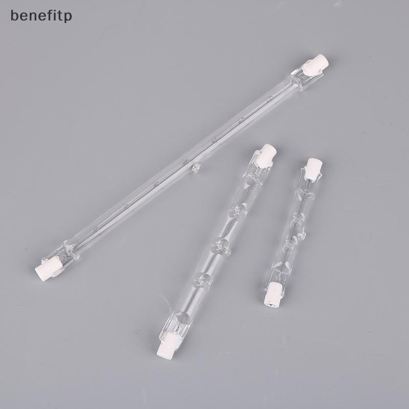 Benefitp โคมไฟ 70-1000W Double Ended Linear R7s หลอดไฟฮาโลเจน AC220-240V ตกแต่งในครัวเรือน R7s หลอดไ