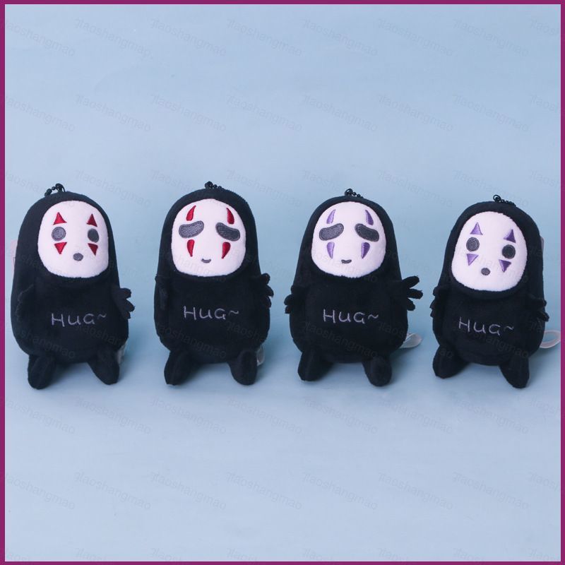 YT4 Spirited Away ไม่มี Face Man ตุ๊กตาตุ๊กตาของขวัญสําหรับเด็กผู้หญิงกระเป๋าจี้ตุ๊กตาของเล่นสําหรับ