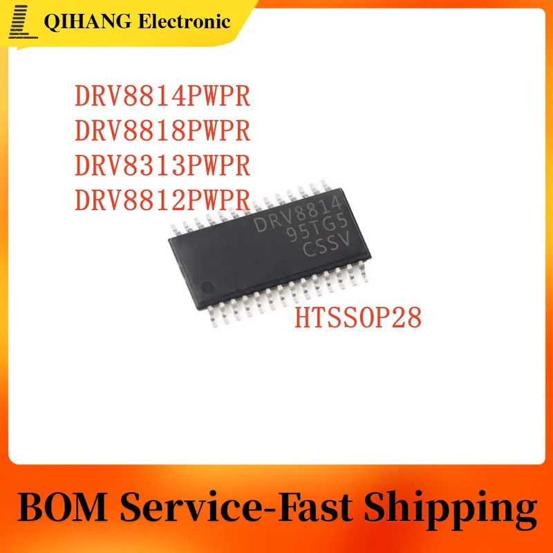5PCS DRV8814PWPR DRV8814 DRV8818PWPR DRV8818 DRV8313PWPR DRV8313 DRV8812PWPR DRV8812 HTSSOP28 ชิป ic
