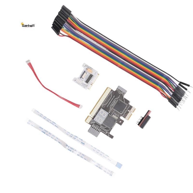 TL631 Pro การ์ดวินิจฉัย + การ์ดขยายการ์ดวินิจฉัย PCI-E เมนบอร์ดมัลติฟังก์ชั่นแล็ปท็อปเครื่องวิเคราะห