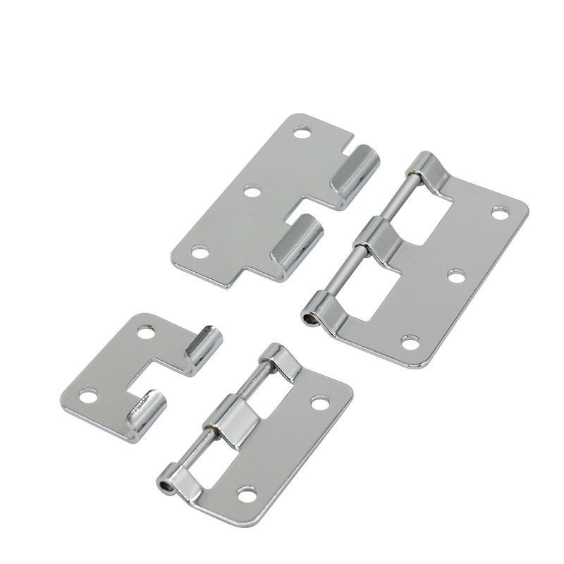 AW Anwang หนา J35-1 บานพับขนาดใหญ่ที่ถอดออกได้ J35-2 บานพับขนาดเล็กเหล็กเชื่อม Chrome Plated บานพับก