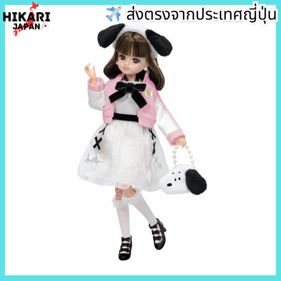 จากประเทศญี่ปุ่น✈ TAKARA TOMY Rika-chan Doll Photogenic Rika PEANUTS 75years Anniversary Snoopy Styl
