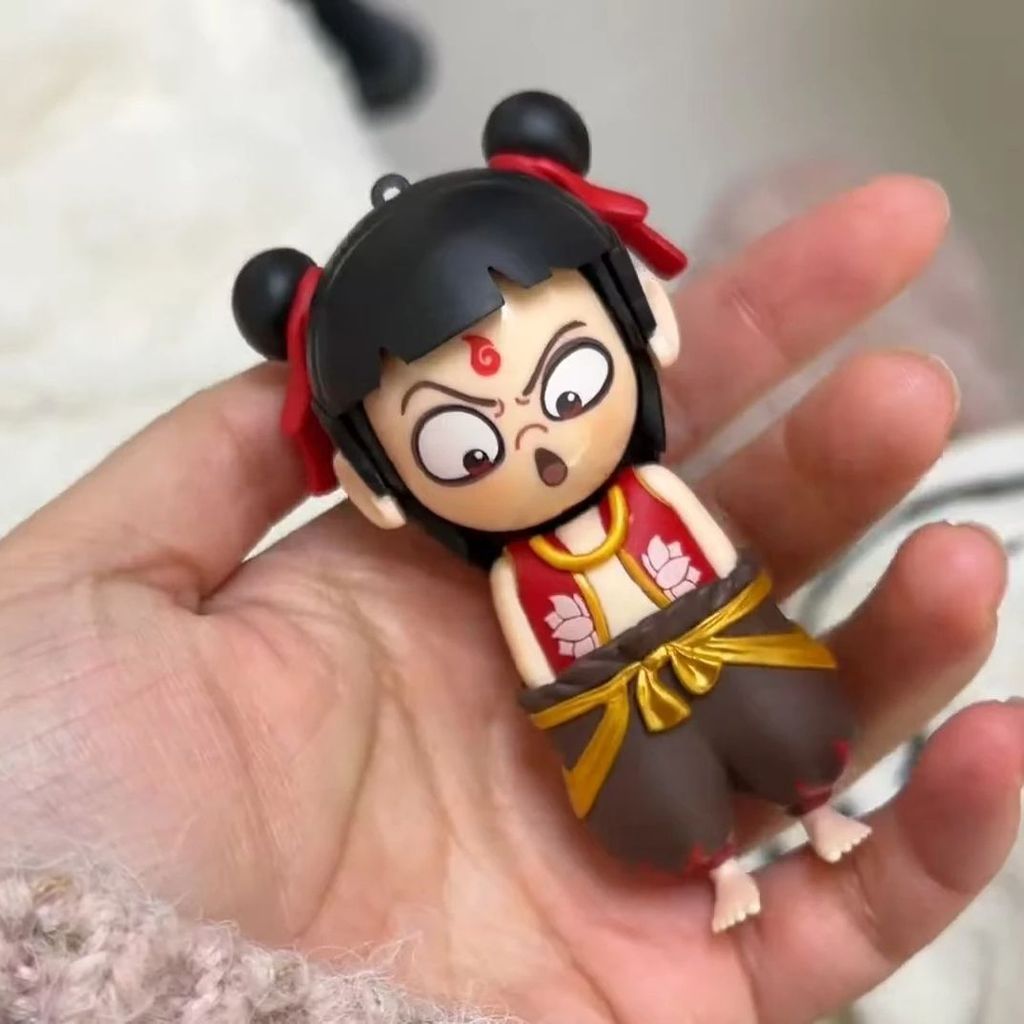 Popular~Nezha Labubu Face-Changing Toy, Magic Boy Nezha, Cartoon Animation, Ao Bing, Nezha Children'