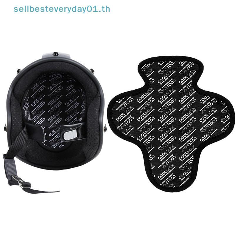 & Sellingbest & Motorcycle Helmet Insert Liner Cap Cushion Pad Qui-drying Breathable Sweat Wiing Helmet Insulation Lining Moto Capacet.