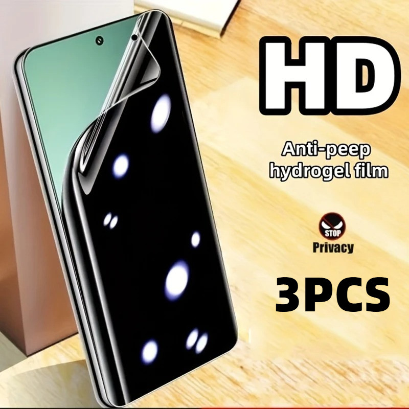 3 ชิ้น HD Clear Hydrogel Soft ฟิล์มสําหรับ Google Pixel 10 10a 9 9a 8 8a Pro XL ความเป็นส่วนตัวป้องก
