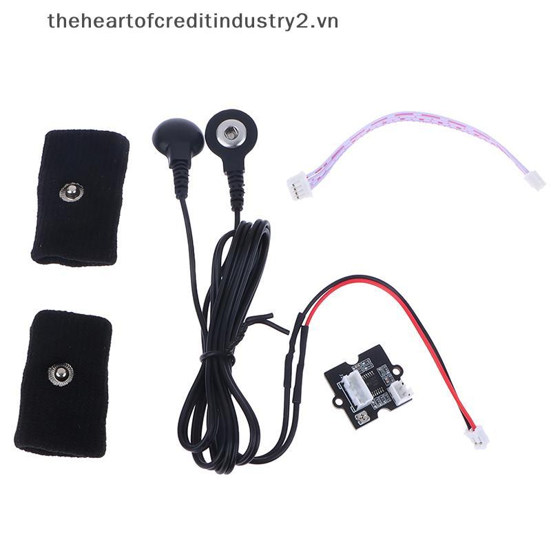 Thehear GSR Grove Skin Current Sensing Sensor ความต้านทานผิวและการนําไฟฟ้า
