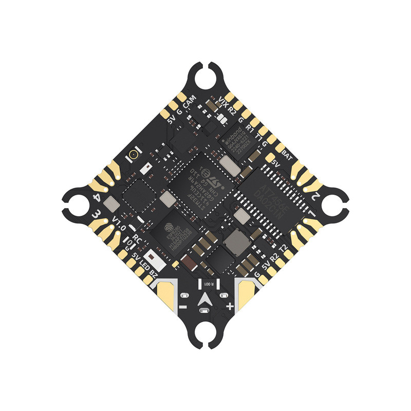 GEPRC Gepu TAKER F411-12A-E 1~2S AIO น้ําหนักเบาเหมาะสําหรับ Whoop รุ่นไม้จิ้มฟัน Maker q