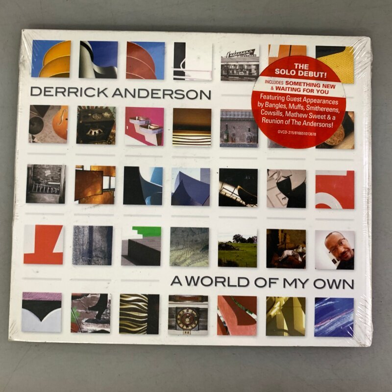 A World Of My Own Derrick Anderson CD(ใหม่เอี่ยม ) ปิง