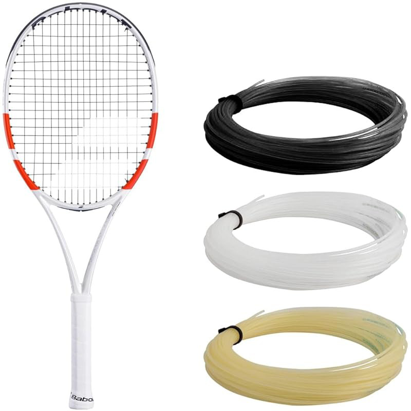 Babolat Pure Strike Team 3 Unstrung Tennis Racket - White & Scarlet
