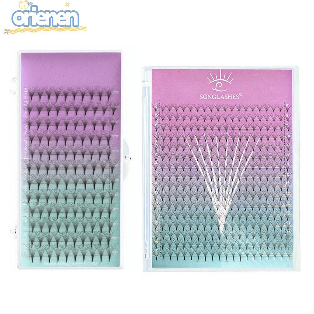 ORIEN ขนตาปลอม, 6D Volume PBT วัสดุขนตาประดิษฐ์,อุปกรณ์แต่งหน้า 8D Volume Sharp Thin Grafting Eyelas