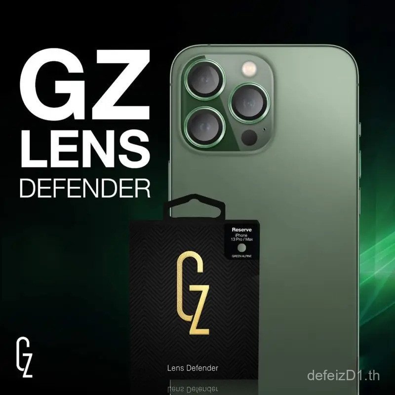 ฟิล์มกันรอยเลนส์กล้อง GZ Lens Defender สําหรับ iPhone 13 / 13Mini / 13Pro / 13ProMax 11JQ