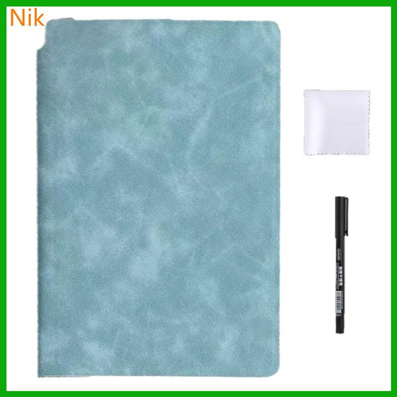 บ.น.ค.ต.ร.ร. ไวท์บอร์ด PU ลบได้ Journal 6 61x9 53Inch Portable Writing Pad
