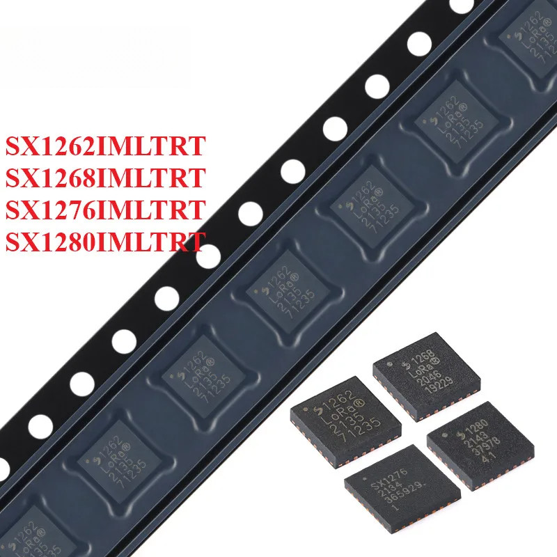 2-5 ชิ้น SX1262 SX1268 SX1276 SX1280 SX1262IMLTRT SX1268IMLTRT SX1280IMLTRT QFN-24 28 ชิป SX1276IMLT