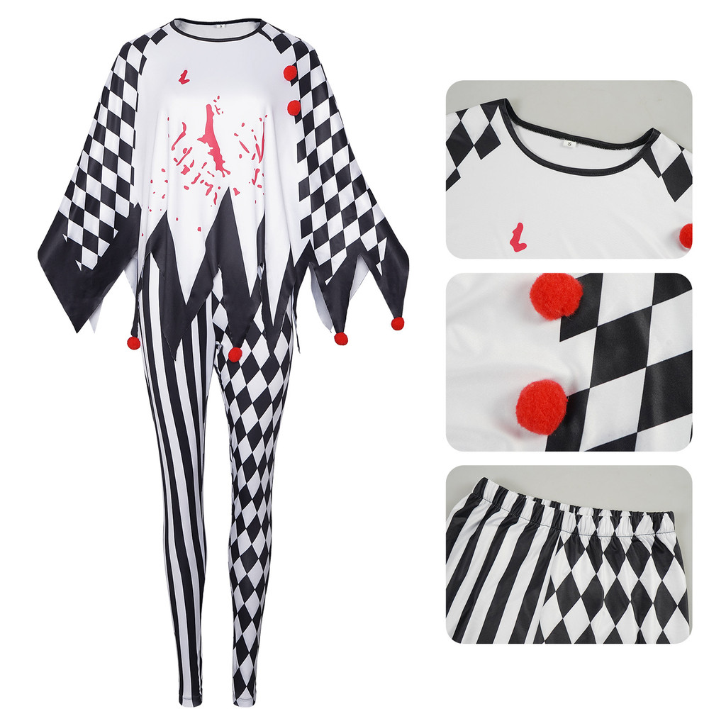 Halloween cosplay costume witch day clown outfit cosplay two-dimensional role-playing stage costume