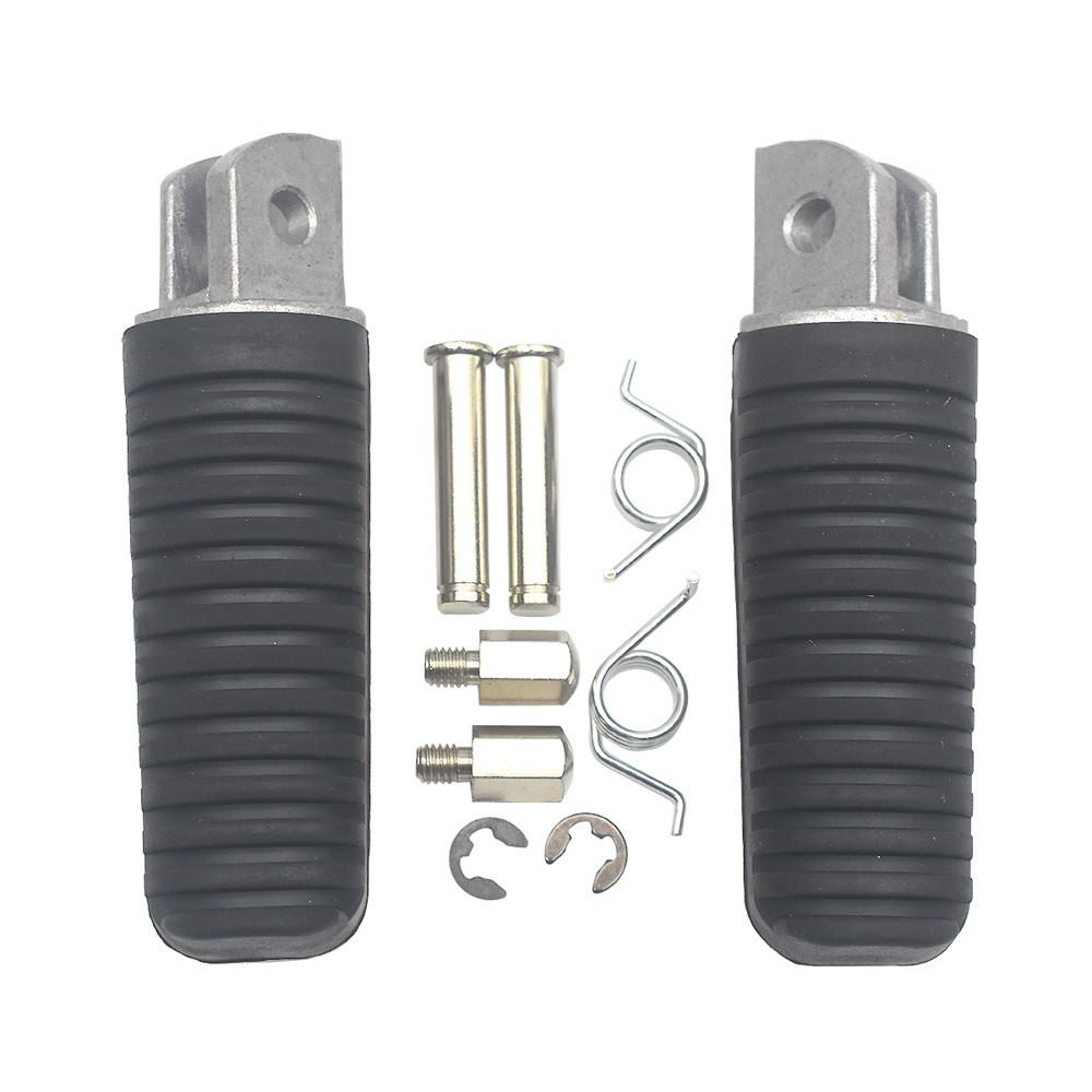 รถจักรยานยนต์ด้านหน้าด้านหลัง Footrests หมุดเท้าสําหรับ Yamaha XJR400 XJR1300 FZ1 FZ6S FZ600 XJ600S 