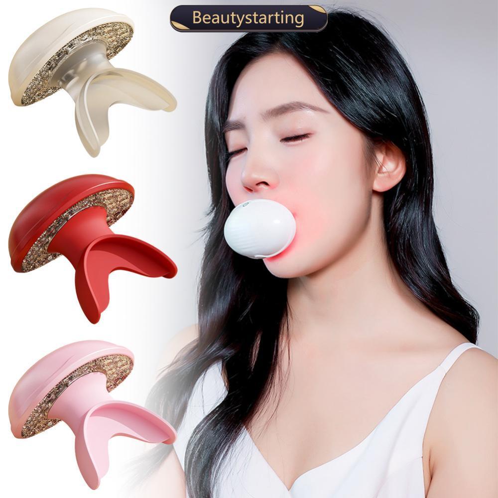 BEAUTYSTARTING Lip Beauty อุปกรณ์ LED เครื่องทําความร้อน Lip Protector อินฟราเรดคอลลาเจน Pouting ริม