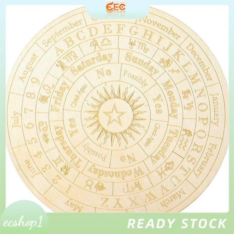 [ecshop1.ph] Star Pendulum Board ไม้ Dowsing Board Spirit Board Divination Metaphysical Message Boar