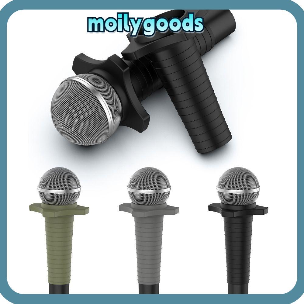 MOILYHD MIC Sleeve Cover, Anti-Rolling Anti-Slip ไมโครโฟนป้องกัน,ซิลิโคนกันกระแทกเปลี่ยน MIC Protect