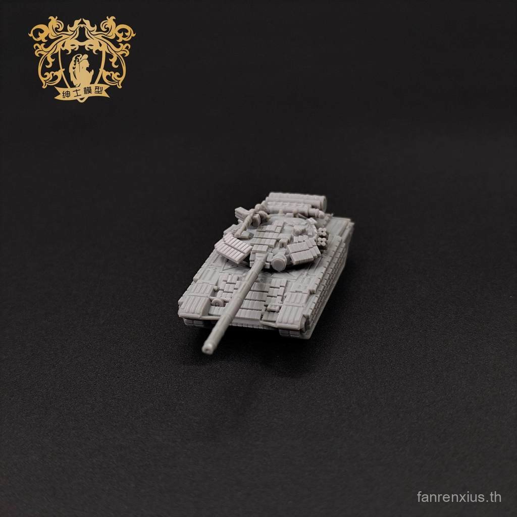 กลุ่มธรรมดา T-64 BV ถังขนาดกลาง 1/144 Scale Tank Model รุ่นการพิมพ์ 3D