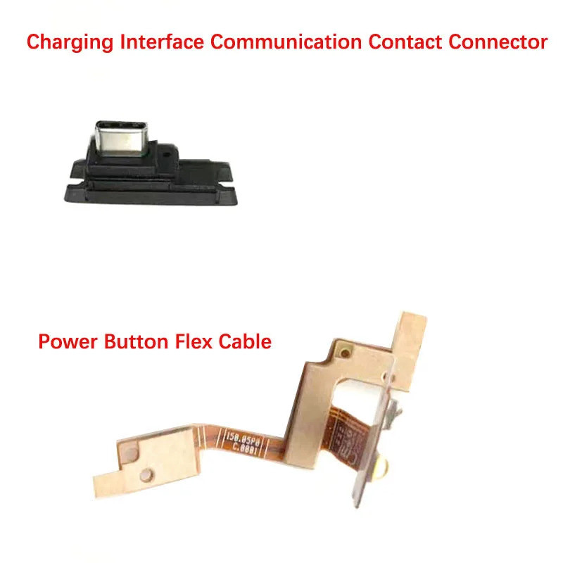 ใหม่ปุ่ม Flex Cable อินเทอร์เฟซการชาร์จการสื่อสาร Contact Connector สําหรับ Zebra TC51 TC52 TC56 TC5