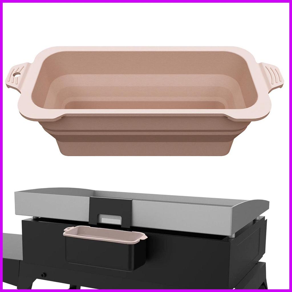 จาระบีถ้วย Liners Reusable Griddle จาระบีถ้วย Liners 21.7x8.7 ซม./8.54x3.43 นิ้ว Griddle Oil Catcher