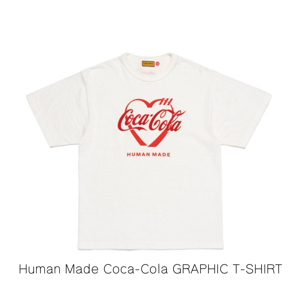 ❤️พร้อมส่ง❤️ เสื้อยืด Human Made Coca-Cola GRAPHIC T-SHIRT (XX31TE004) ของแท้ 💯% จากญี่ปุ่น