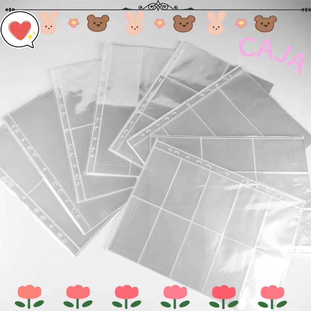 หน้าการ์ด CAJA1, หน้าอัลบั้มภาพ A4, Binder Refill 11-Hole Multi-Pockets หน้าด้านใน