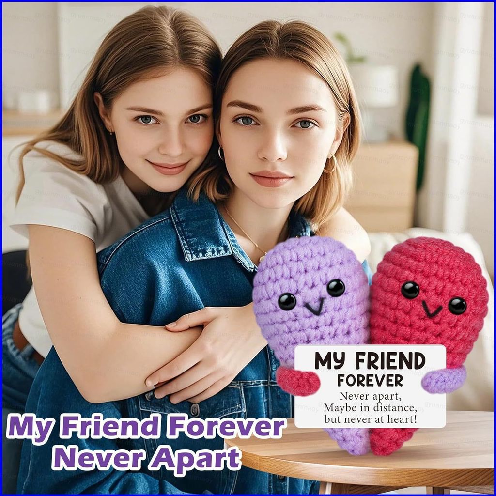 ZY1 น่ารักบวก Axolotl Plushie Handmade โครเชต์ตุ๊กตาบวกข้อความความเครียดบรรเทาของเล่นของขวัญ YZ1