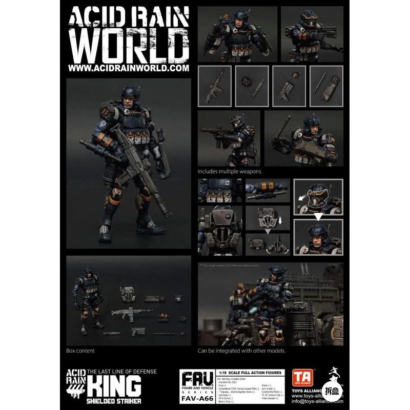 Acid Rain War Bucks Bucks FAV-A66 Jing A67 Steir A68 Argos 1/18