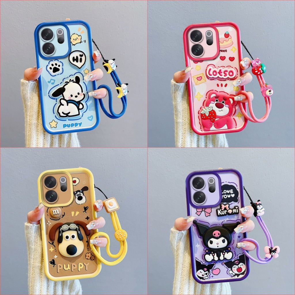 เคสสําหรับ VIVO V70 Kartun TPU เคสซิลิโคนอ่อนนุ่ม BBTY