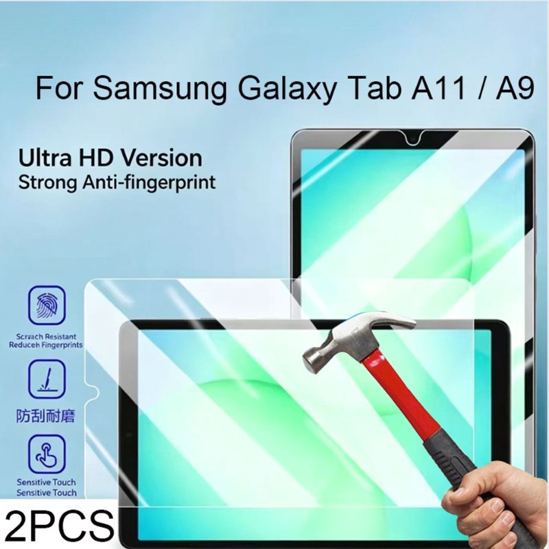 SAMSUNG 1-2Pcs Anti Blue LightกระจกนิรภัยสําหรับSamsung Galaxy A11 + A11 A9 + A9 11 8.7 Matte Screen ProtectorสําหรับSamsung Galaxy A8 10.5 2021 A7 Lite 10.4 HDแท็บเล็ตป้องกันฟิล์ม