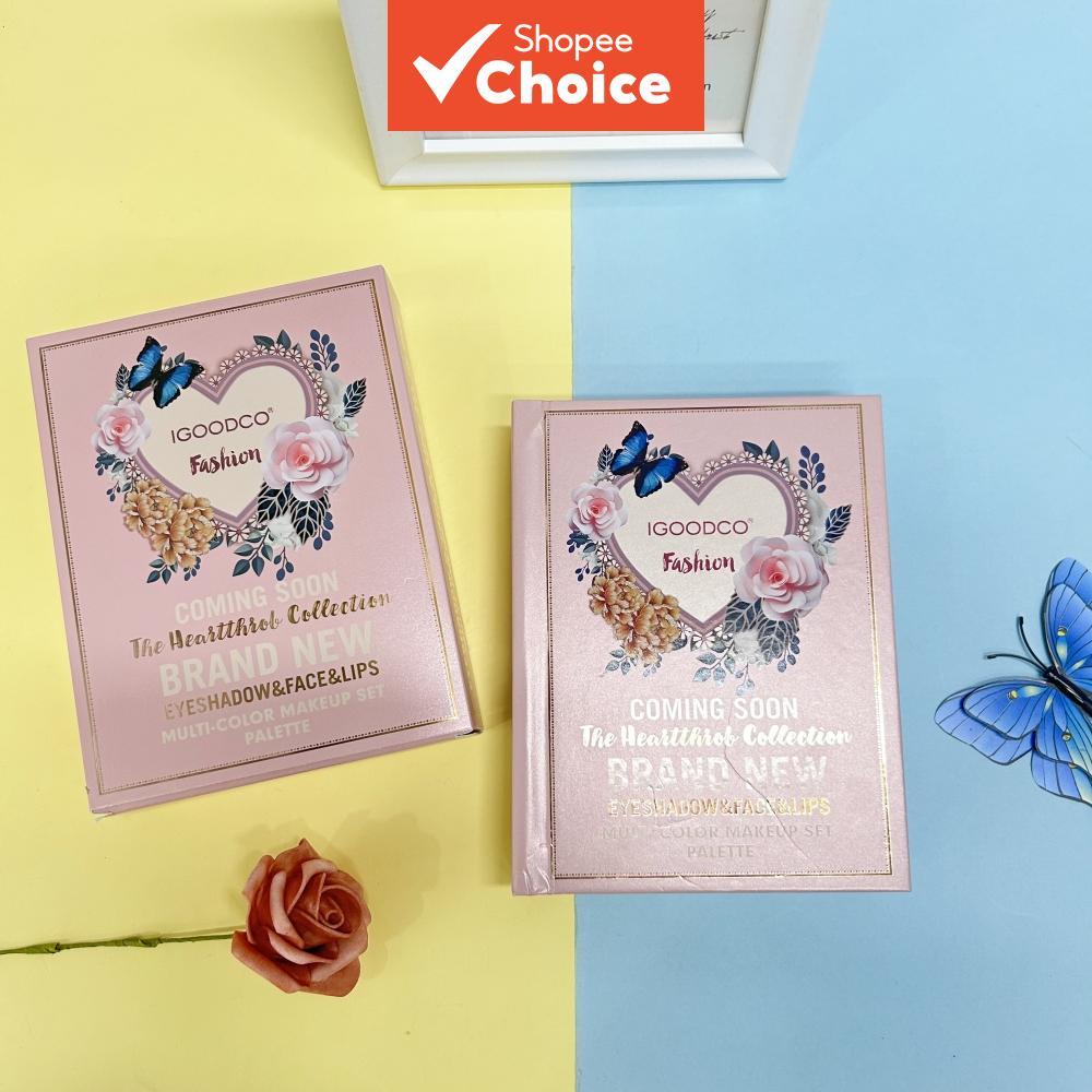 พาเลตต์ผีเสื้อแต่งหน้า 78 เฉดสี สําหรับตา แก้ม และไฮไลท์ ครบจบในตลับเดียว, Choice Official ฤดูใบไม้ผลิรีนิววัล