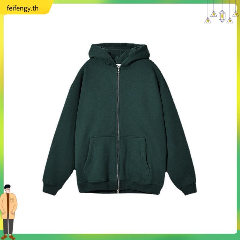 PERRYFOYE - Boxy Double Zipper Black / Boxy Hoodie / Double Zipper Hoodie
