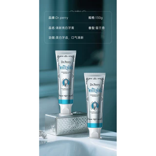 [สต๊อกพร้อม] UK Imported Perry Dr. Perry Fresh Brightening Toothpaste แชทส่วนตัว WJG