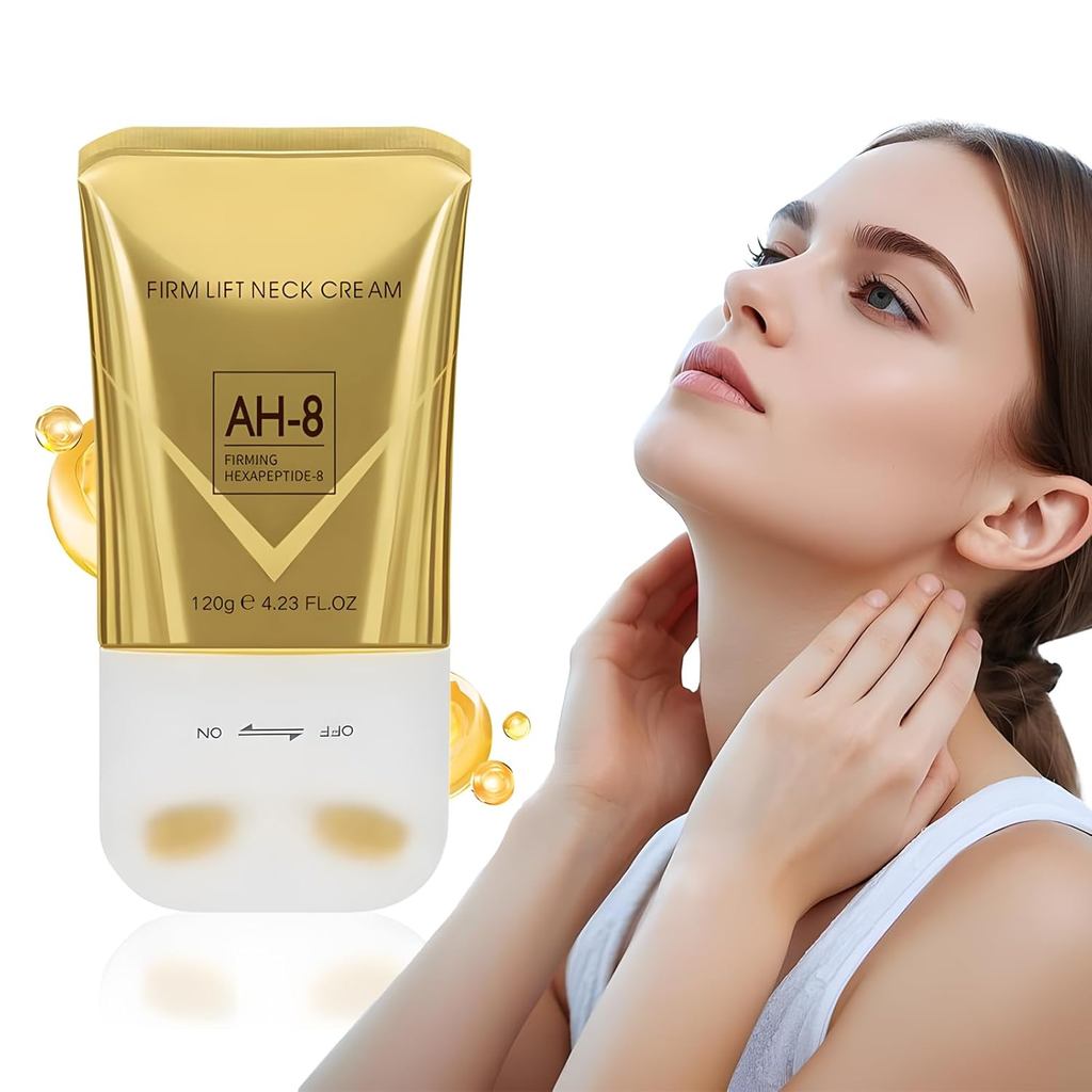 AH-8 ครีมกระชับคอสําหรับผิวเครป Body Care Comfort, AH-8 ครีมกระชับคอพร้อมลูกกลิ้ง, ให้ความชุ่มชื้น, 