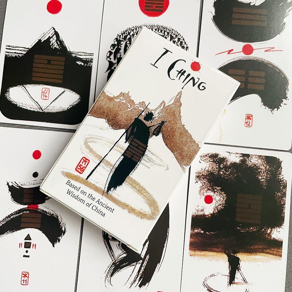 I Ching Holitzka Deck I Ching Holitzka Deck Card Oracle Card Solitaire เกมกระดาน 78 ชิ้นขนาด 10 * 6 