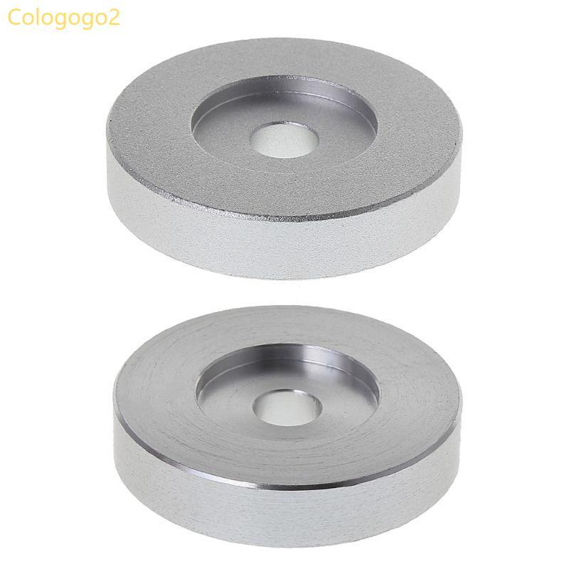 Cologogo2 45 RPM บันทึก Turntable Adapter สําหรับ Technics SL 1200 Turntable Phonograph อลูมิเนียมอุ