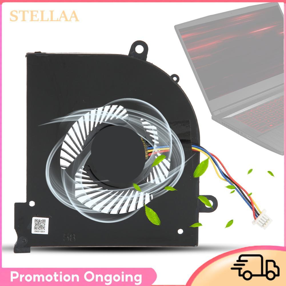 Stellaa มินิคอมพิวเตอร์ CPU พัดลม Cooler อุปกรณ์เสริม Cooling Fit Gpu สำหรับ GS65 GS65VR DC5V 0.5A