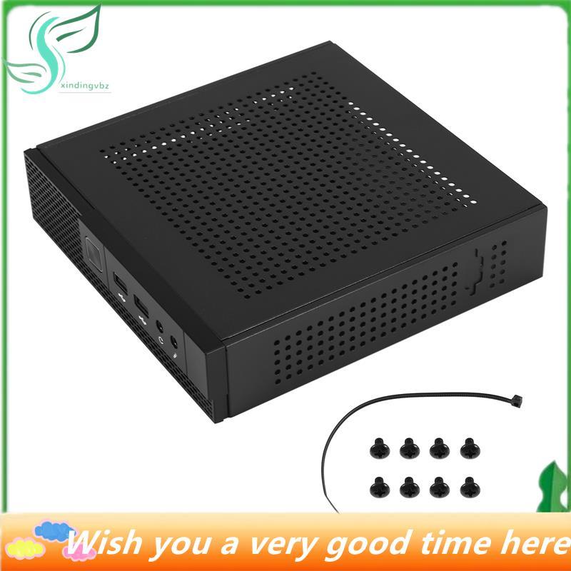 ^Star^ ITX เคสคอมพิวเตอร์ TX02 Mini Desktop Case ควบคุมอุตสาหกรรม HTPC Case