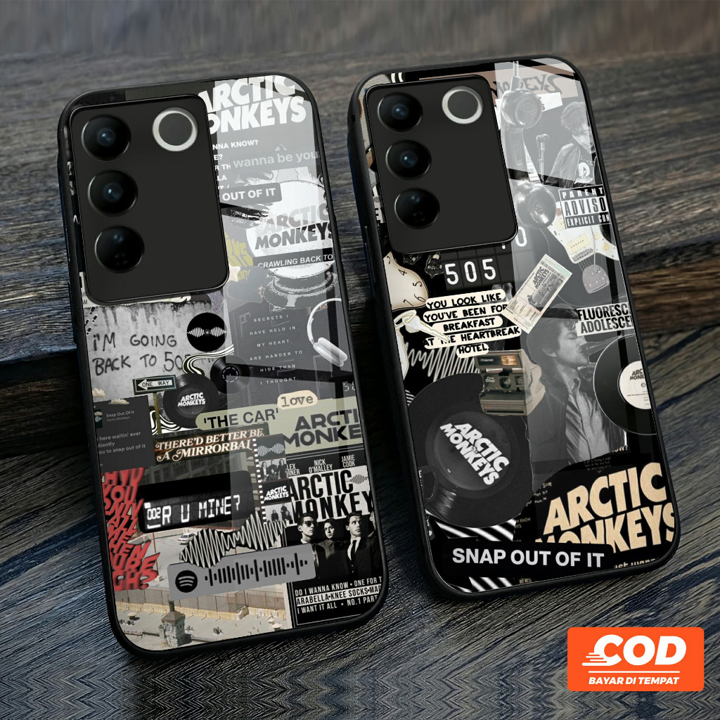 G200 Softcase กระจกเงา Arctic Monkeys เคส Vivo V40 Lite V30 V30E V29 V29E V27 V27E Y19S Y18 Y78 Y27 