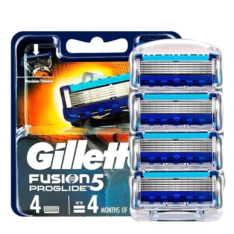 Gillette Fengyin 5 Blade Gillette Five-Layer Blade Zhishun มีดโกน Gillette Fengyin 5 ใบมีดเหมาะสําหร