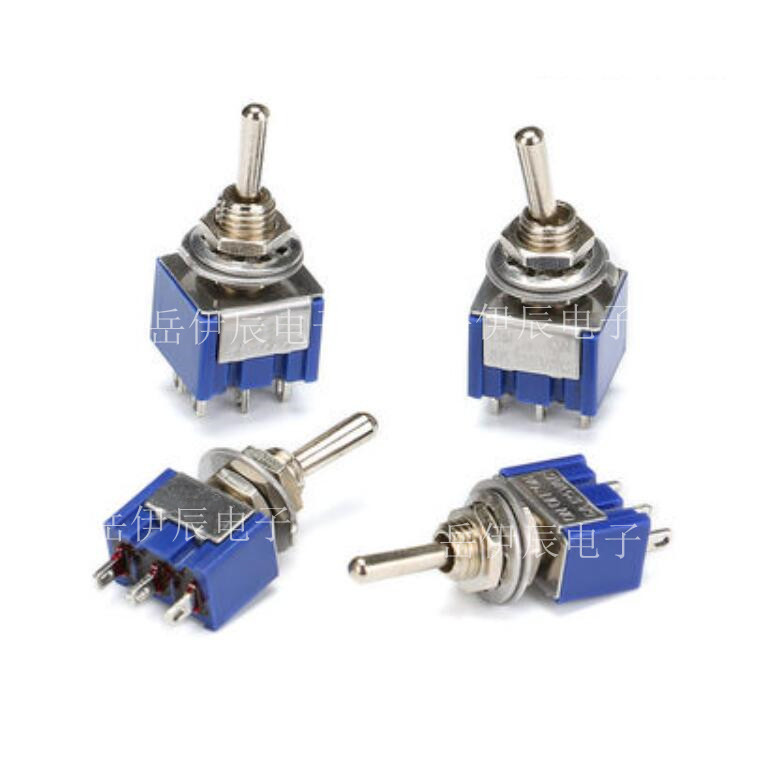 สวิตช์ปุ่ม MTS-101-102/103 MTS-202/2033 Pin/6 Pin สอง/สามความเร็ว Rocker Arm Switch H7WU